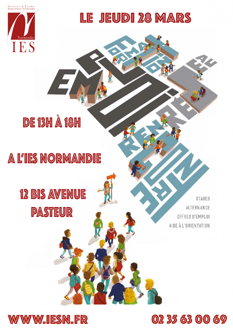 Affiche forum de l'emploi 2019