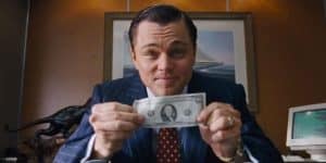 Leonardo Di Caprio film Le loup de Wall Street